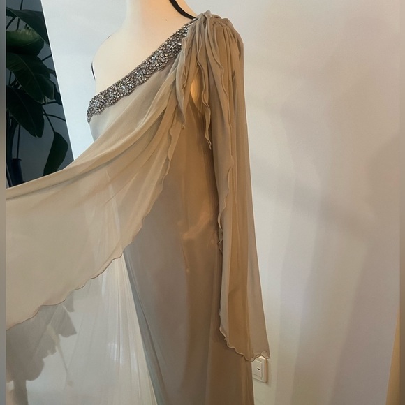 Ricki Freeman for Teri John Grey & Silver Dress - Picture 15 of 17